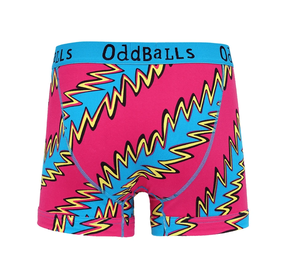OddBalls Zap - Fun & Comfortable Teen Boys Boxer Shorts | Vibrant Underwear for Teens 4 OddBalls Zap - Teen Boys Boxer Shorts