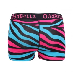OddBalls Zebra - Teen Girls Boxers Teen Girls Boxer Shorts