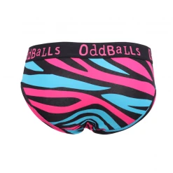 OddBalls Zebra - Ladies Briefs