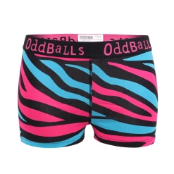 OddBalls Zebra - Teen Girls Boxers Teen Girls Boxer Shorts