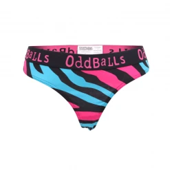 OddBalls Zebra - Ladies Thongs