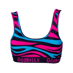 OddBalls Zebra - Ladies Bralette Bralettes