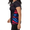 OddBalls Zebra Tech Fit Women's Training T-Shirt - Breathable Sportswear for Active Lifestyles 2 OddBalls Zebra - Tech Fit - Womens Training T-Shirt