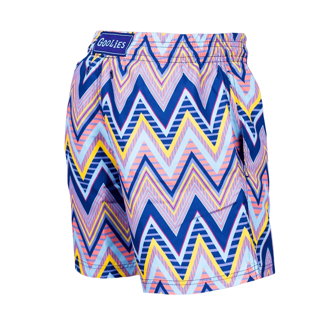 OddBalls Summer Shop ZiggZagg - Kids Swim Shorts | Fun & Colorful Swimwear for Boys & Girls 4 OddBalls Summer Shop ZiggZagg - Kids Swim Shorts