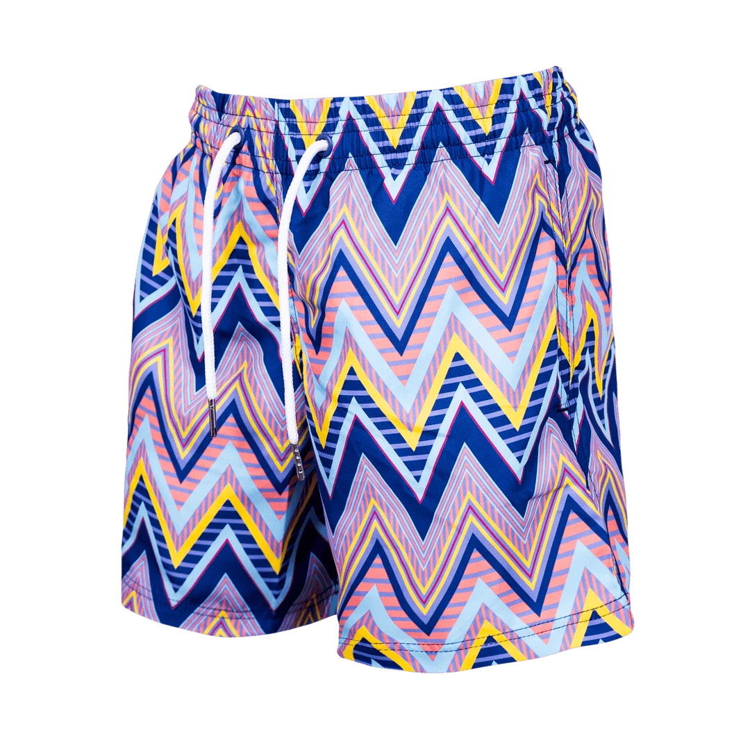 OddBalls Summer Shop ZiggZagg - Kids Swim Shorts | Fun & Colorful Swimwear for Boys & Girls 3 OddBalls Summer Shop ZiggZagg - Kids Swim Shorts
