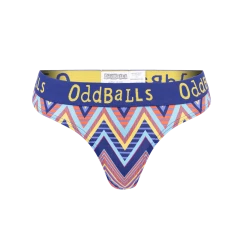OddBalls ZiggZagg - Ladies Thong Thongs