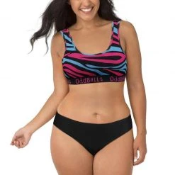 OddBalls Zebra - Ladies Bralette Bralettes